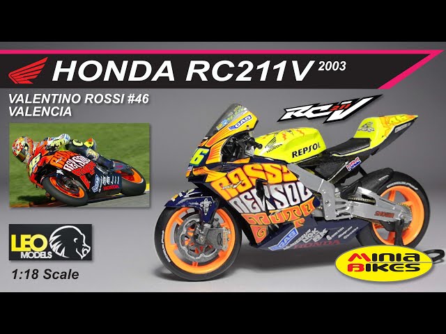 Valencia 2003. Valentino Rossi. Ciao Honda : r/motogp