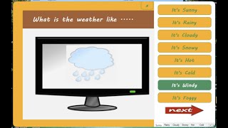 How to create game in c# | weather game for kids | c# how to make weather game | animation in c# screenshot 2