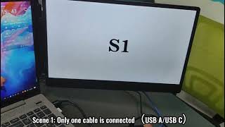 How to solve the black or no signal problem on one-screen models (taking S1 as an example)