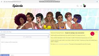 Episode Interactive Forums: How To Make A Thread/Topic