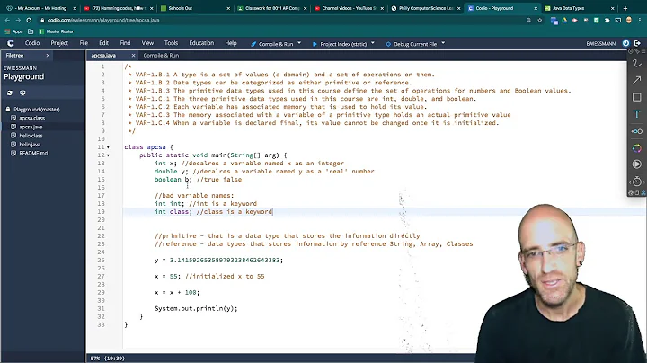 1.2 Variables and Data Types