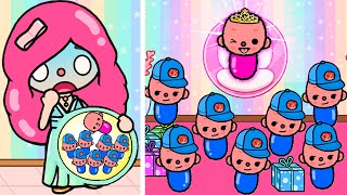 I Have 7 Brother | Toca Life Story | Toca Boca