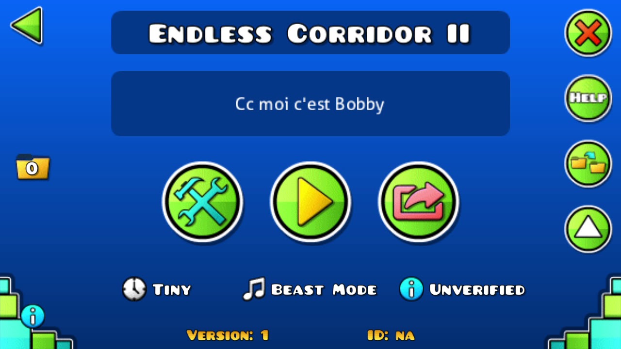 My layout in Endless Corridor II [Extreme Demon] | Geometry Dash 60Hz