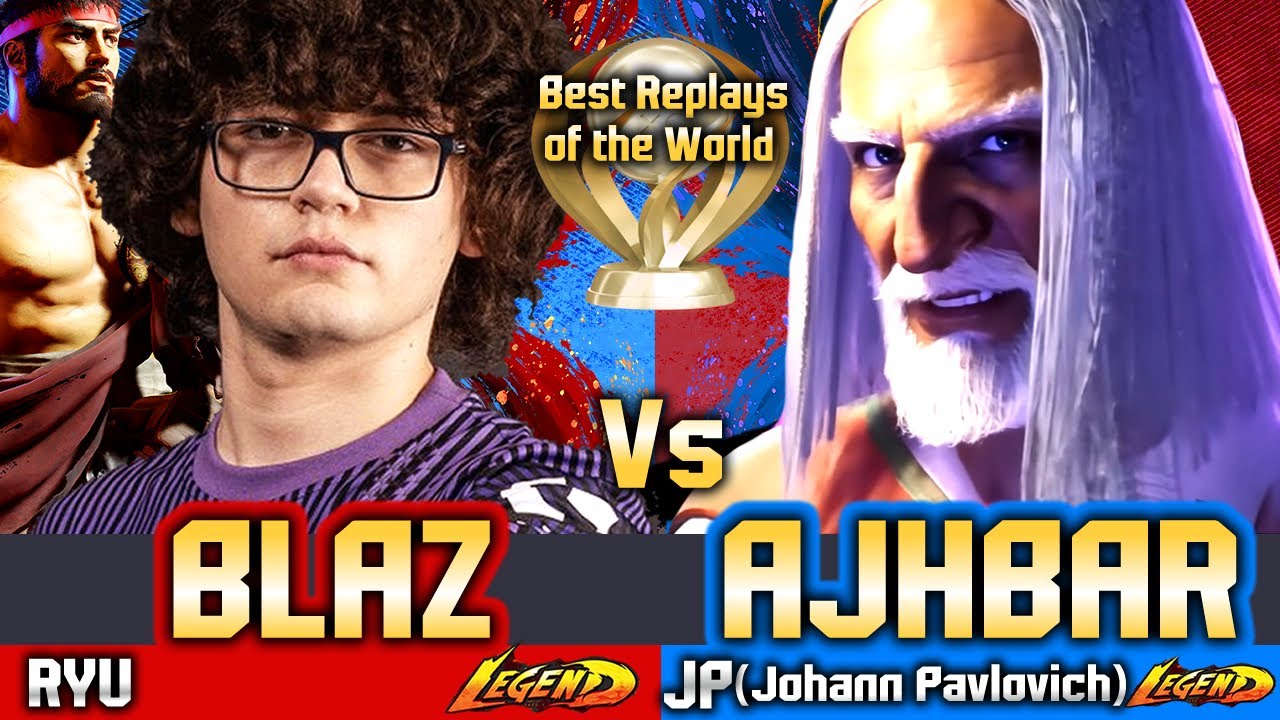 🔥 SF6 (Blaz 2G vs AJHBAR)🔥RYU vs JP ▰ Street Fighter 6 Gameplay High Level