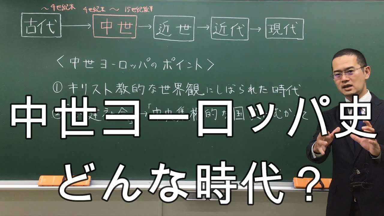 中世ヨーロッパってどんな時代？【世界史】