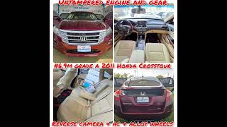 ₦6.9M.CLEAN GRADE A 2011 MODEL Honda Crosstour with:Chilling A.CFactory-fitted Reverse Camera