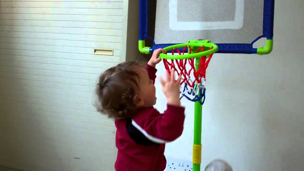 Future NBA star baby dunking basketball YouTube