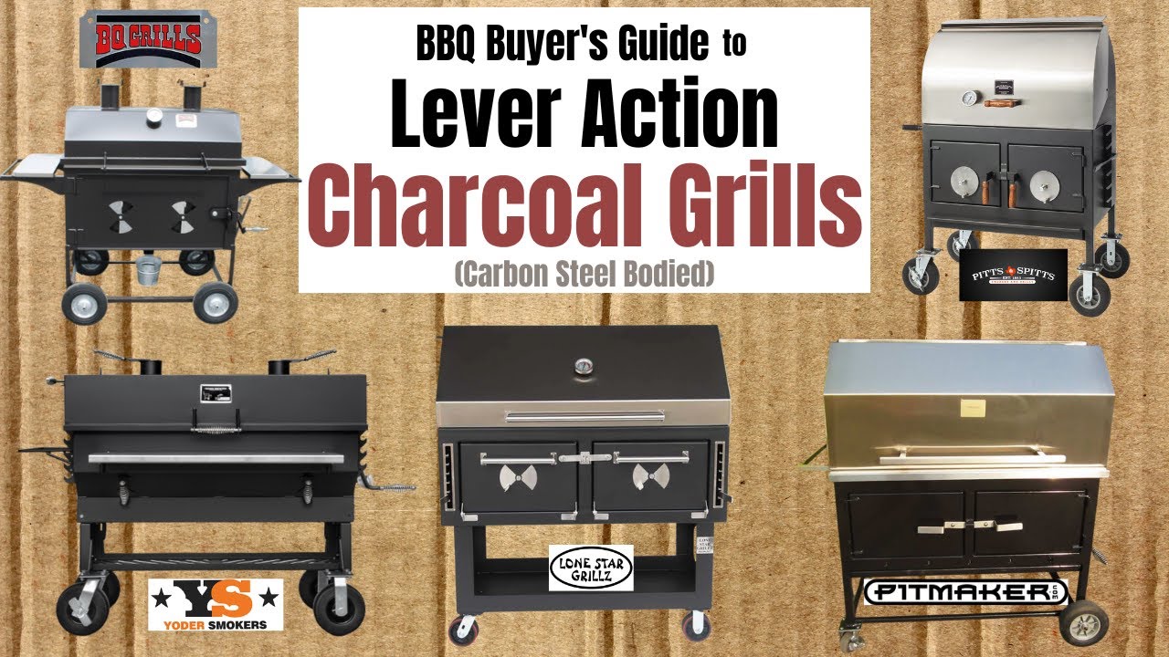BBQ Buyer's Guide To Lever Action Charcoal Grills