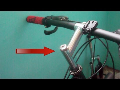Как снять вынос руля велосипеда с резьбовой вилки