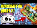 MINECRAFT IS ON QUEST!!!!!