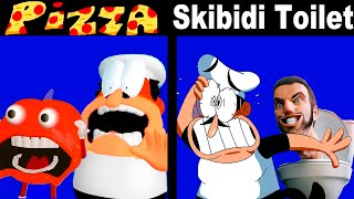 Pizza Tower Screaming Meme Vs Skibidi Toilet