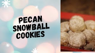 Pecan Snowball Cookies | Countdown to Christmas