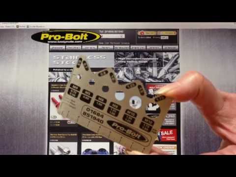 Pro-Bolt Progauge Instructions