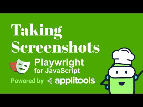 Taking Screenshots with Playwright - Test Automation Cookbook