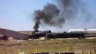 rail car explosion