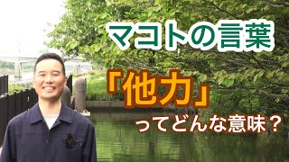 他力」ってどんな意味？NO.50（マコトの言葉）［明石誠］ - YouTube
