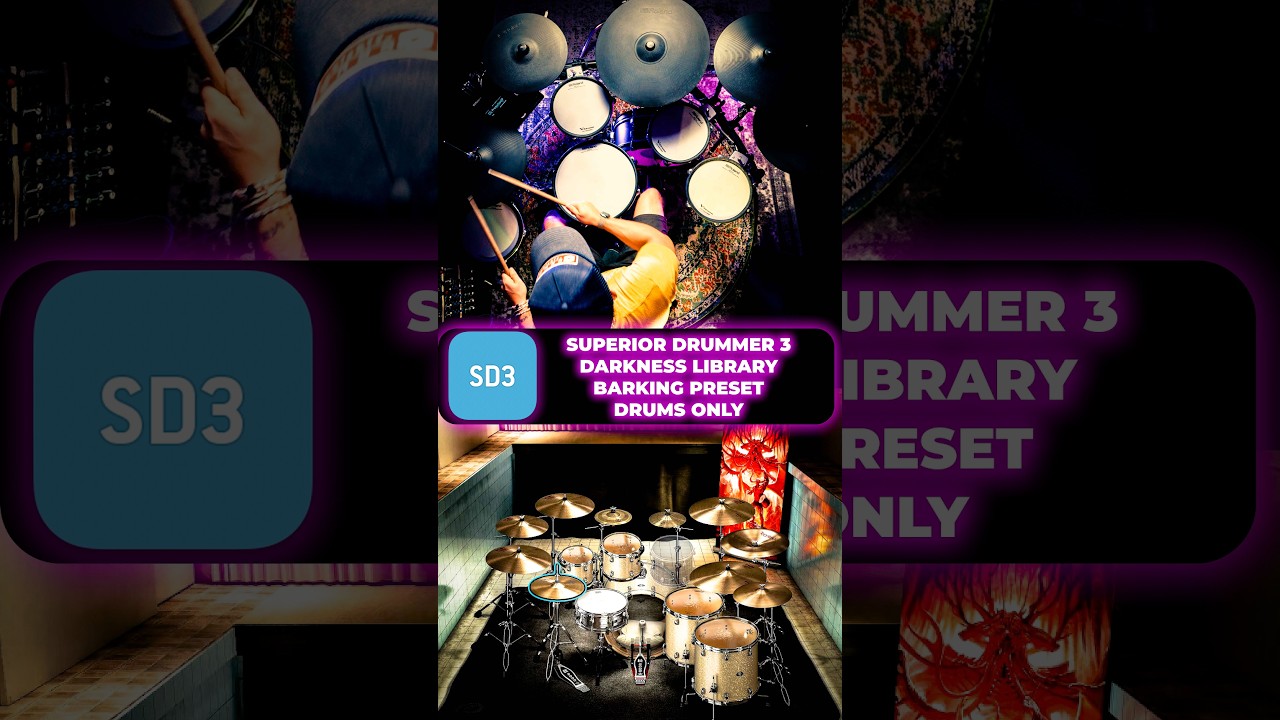 SD3 | Darkness Library | Barking Preset | Drums Only