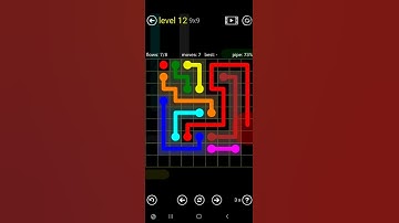 How To Solve Flow Free Regular Pack Level 12 9x9 Board Hard Walk Through Solution Walkthrough