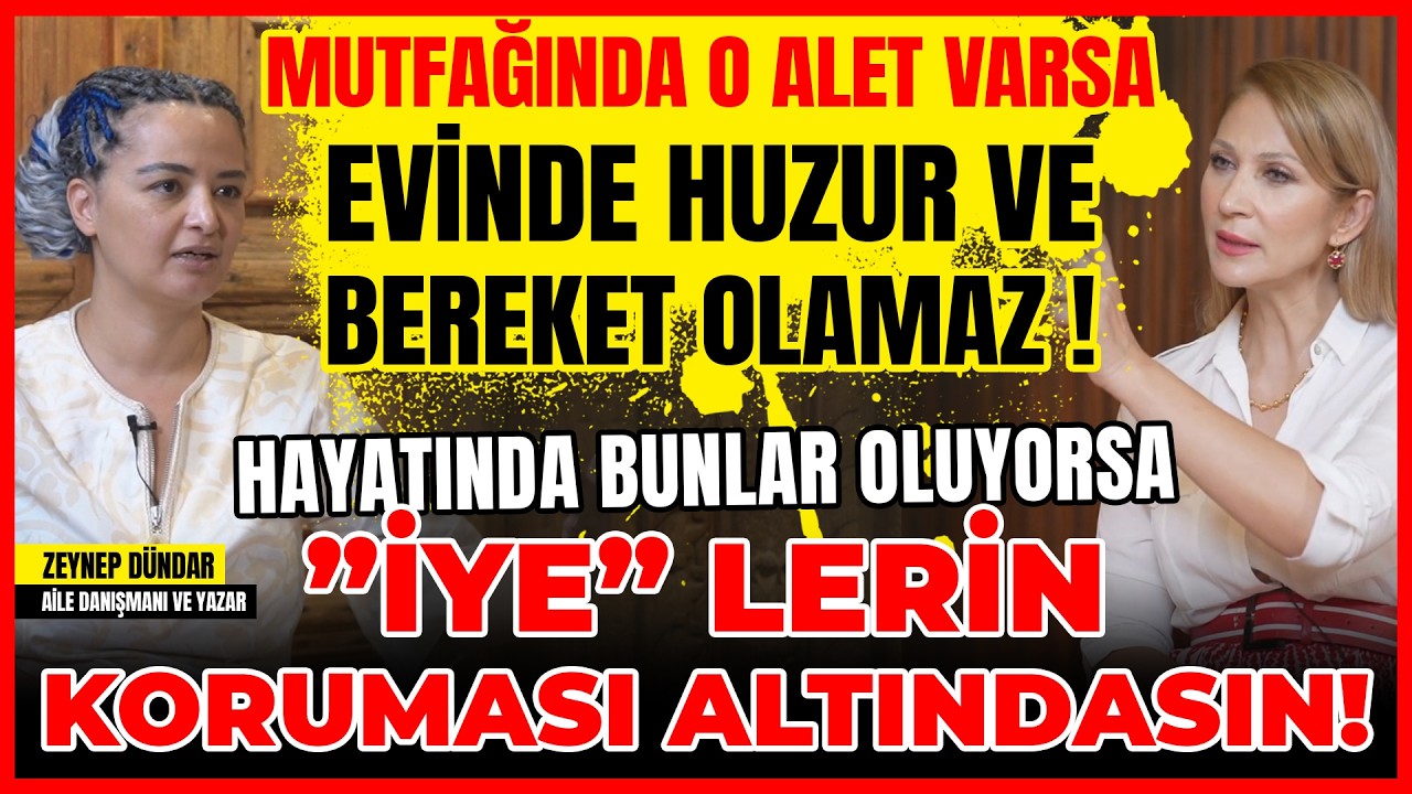 Mutfağında O Alet Varsa Huzur ve Bereket Olmaz! Hayatında Bunlar Oluyorsa ”İYE” lerin Korumasındasın