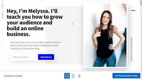 StudioPress Authority Pro Theme Demo
