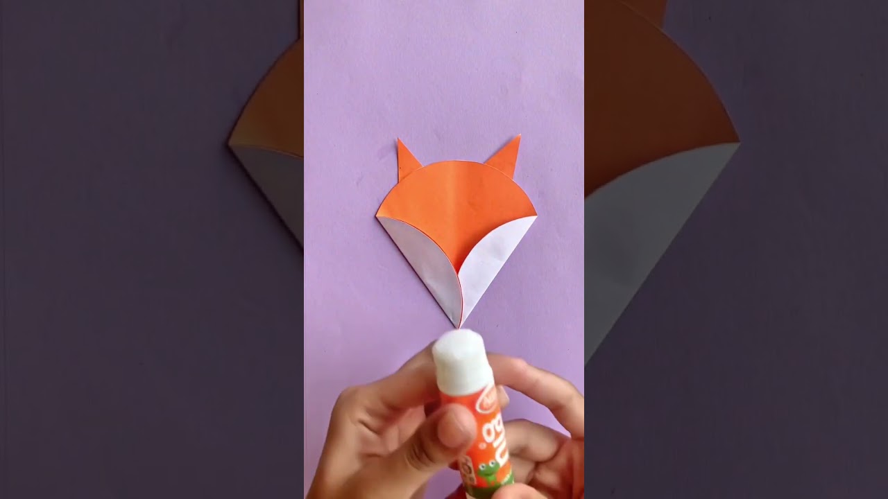 Paper fox face 🦊