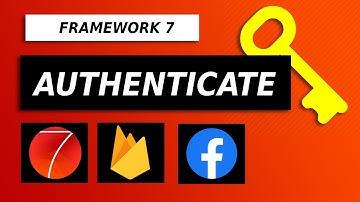 Framework7 Facebook login with Firebase (STEP by STEP)
