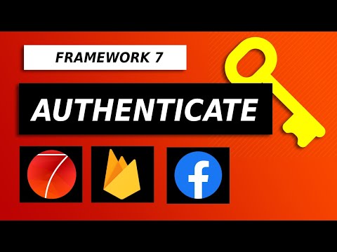 Framework7 Facebook login with Firebase (STEP by STEP)