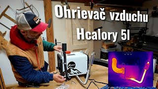 HCALORY HBH2 8KW RECENZIA: Prenosné kúrenie do DIELNE. Stojí to za to