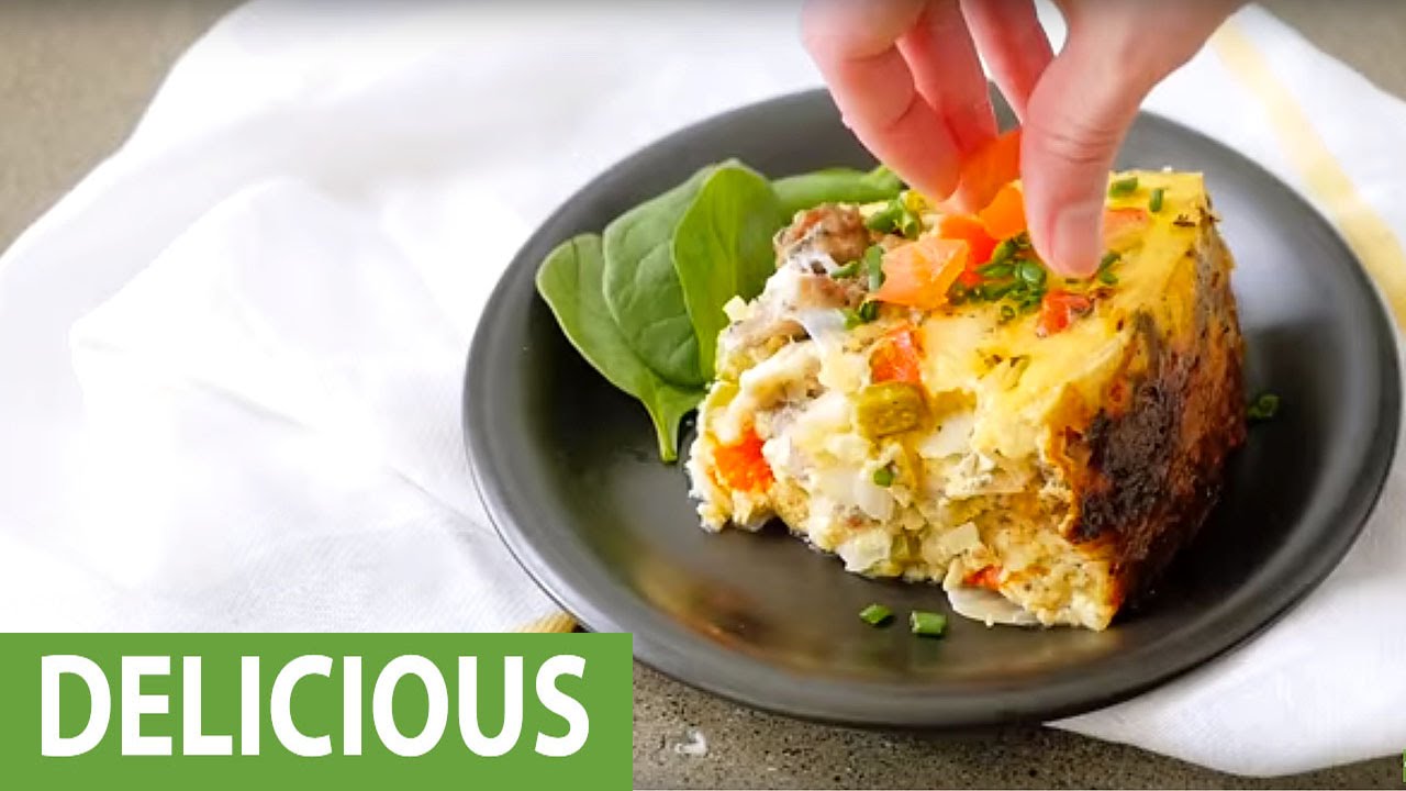 Slow cooker Italian breakfast casserole YouTube