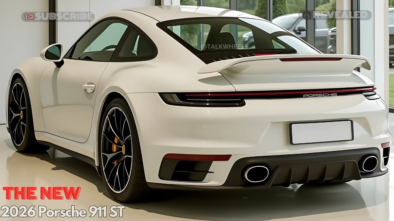 Stunning Retro-Inspired Design: 2026 Porsche 911 ST Redefines the Legendary 911 Series!