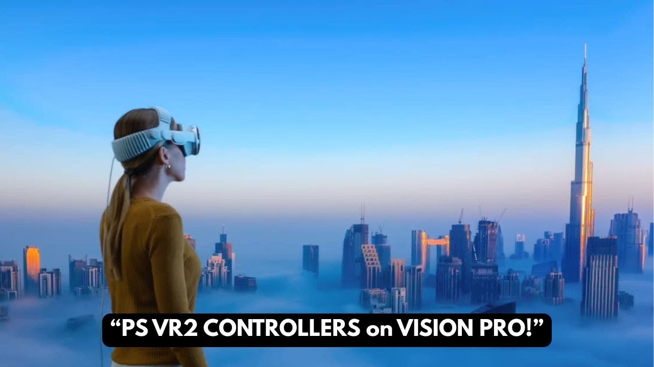 Apple Vision Pro теперь поддерживает контроллеры PS VR2 — будущее игр смешанной реальности!