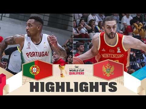Portugal ๐ต๐น v Montenegro ๐ฒ๐ช | Highlights | FIBA Basketball World Cup 2027 European Qualifiers