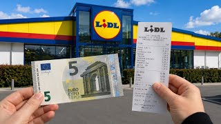 €5 Lidl Challenge — How Much Food Can I Get?
