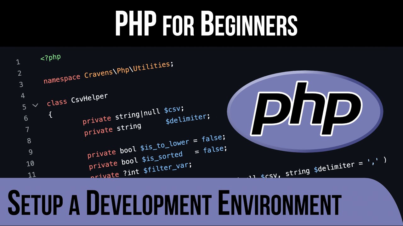 Setup a Development Environment - YouTube