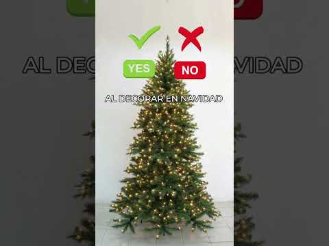 Video: Decoración navideña alternativa: opciones de árboles de Navidad para espacios pequeños