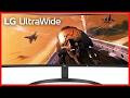 LG UltraWide 34-Inch Curved Monitor: Elevate Your Workspace with Stunning Clarity and Speed