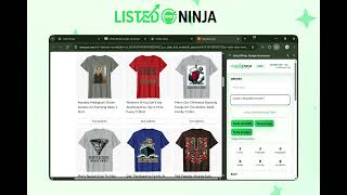 Details Listed Ninja Design Generator 🚀 | AI Design Automation Tool for Print on Demand (POD) Guide