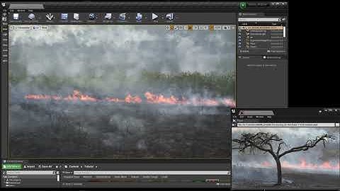 Wildfire with UE4 Niagara