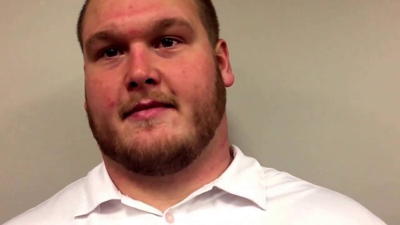 Alabama OL Bradley Bozeman talking win over Texas A&M - YouTube