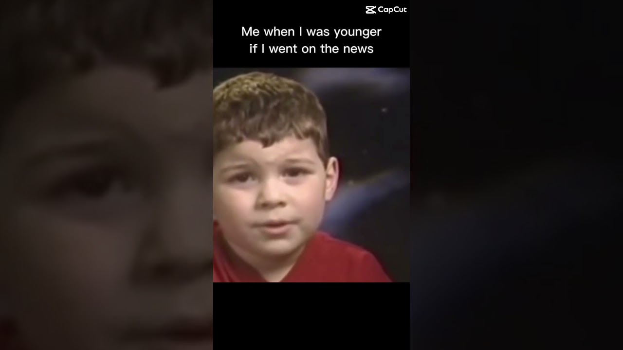 Kid stuttering on video meme 