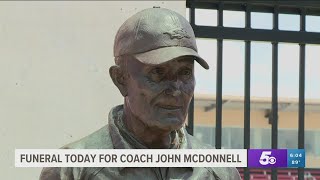 Funeral held for legendary Razorback coach John McDonnell