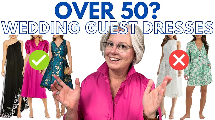 Best WEDDING GUEST DRESSES for Your Body Shape Over 50👗