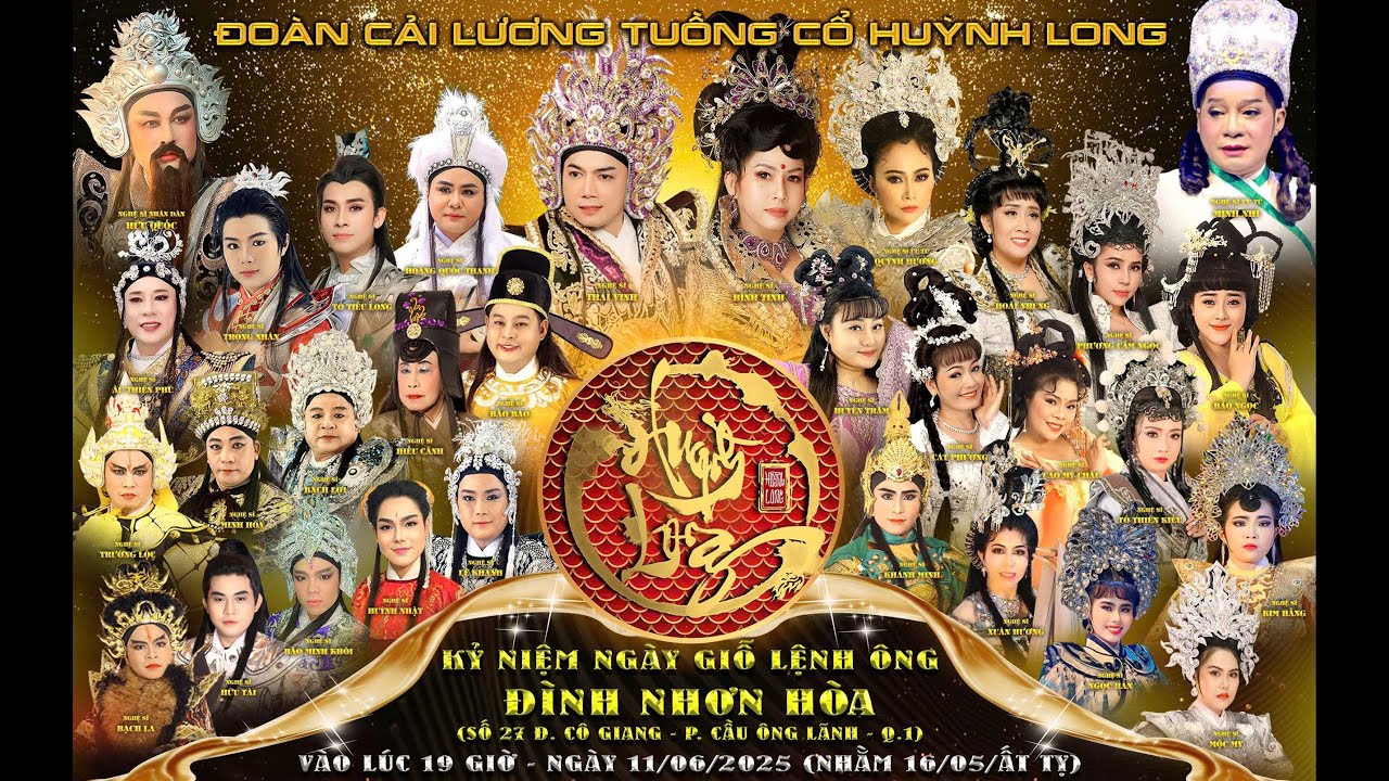 [ Hát Chầu ] Giang Sơn Mỹ Nhân - Đoàn HUỲNH LONG tại Tiên Sư Tổ Miếu - Biên Hòa - Đồng Nai