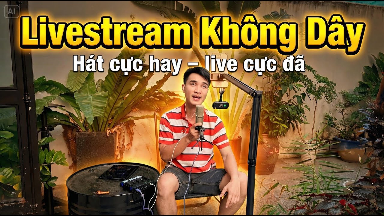 Livestream KHÔNG DÂY cực gọn nhẹ với Soundcard XOX KX2: Hát hay như Ca sĩ!