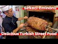 Best Turkish Street Food Tour Istanbul Sirkeci Eminonu Restaurants | 4K UHD 60FPS | September 2022