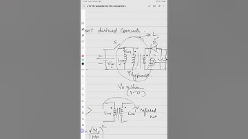 Lecture 17: Analysis of Half bridge and Full bridge DC-DC Isolated Converters