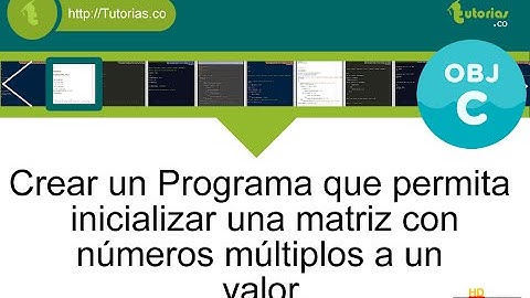POO + arrays + Objective C (inicializar matriz con números multiplos)