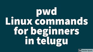 Pwd command | linux commands for beginners in telugu Sai Gopi Tech Telugu | Sai Gopi Tech Telugu