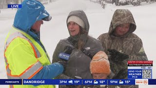 Florida Boys See First Snow In Gatlinburg