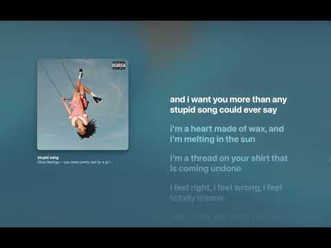 Olivia Rodrigo - stupid song (Lyrics)
